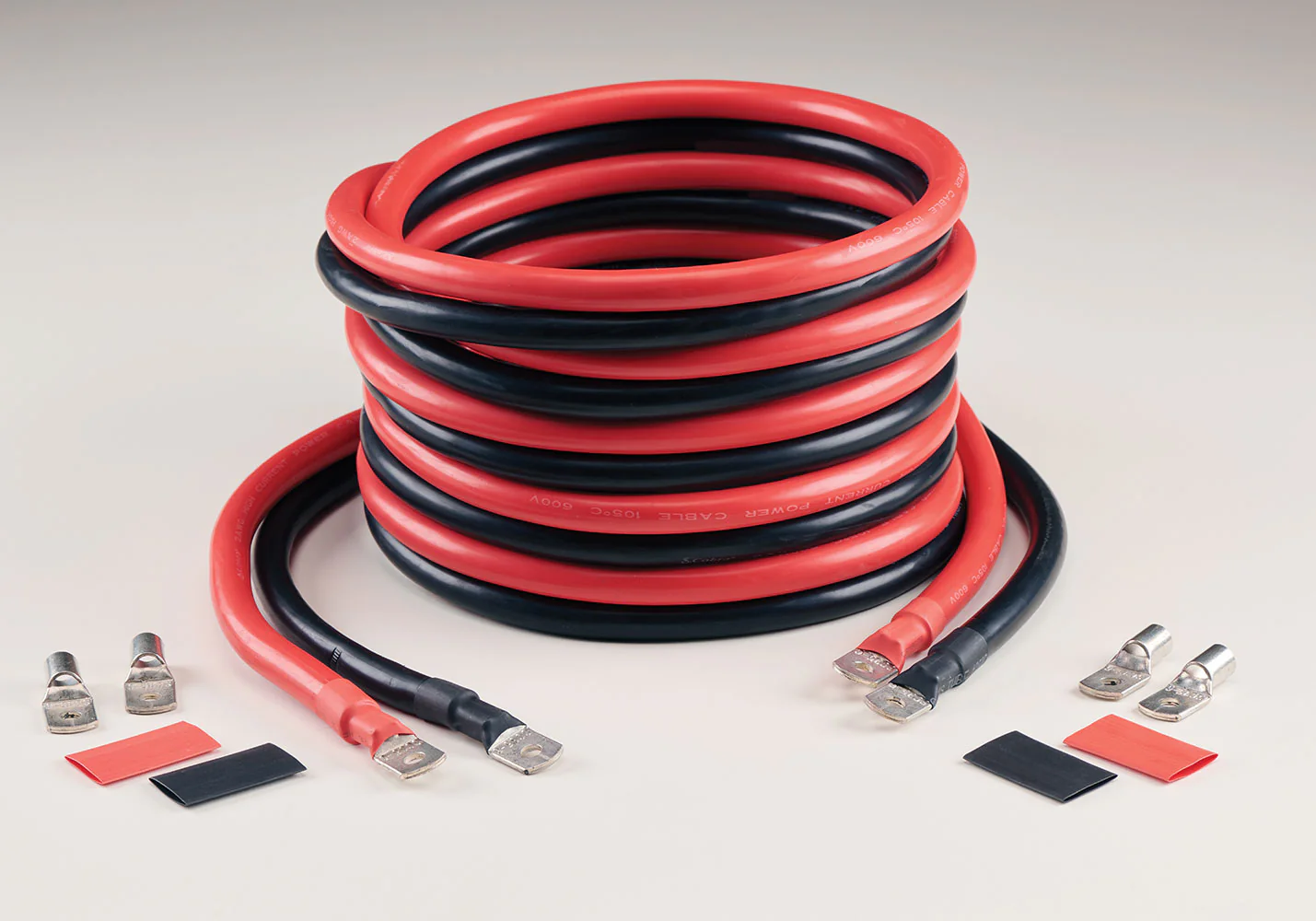 12’ PRO #2AWG Cable Installation Kit for High Wattage Power Inverters - Image 2