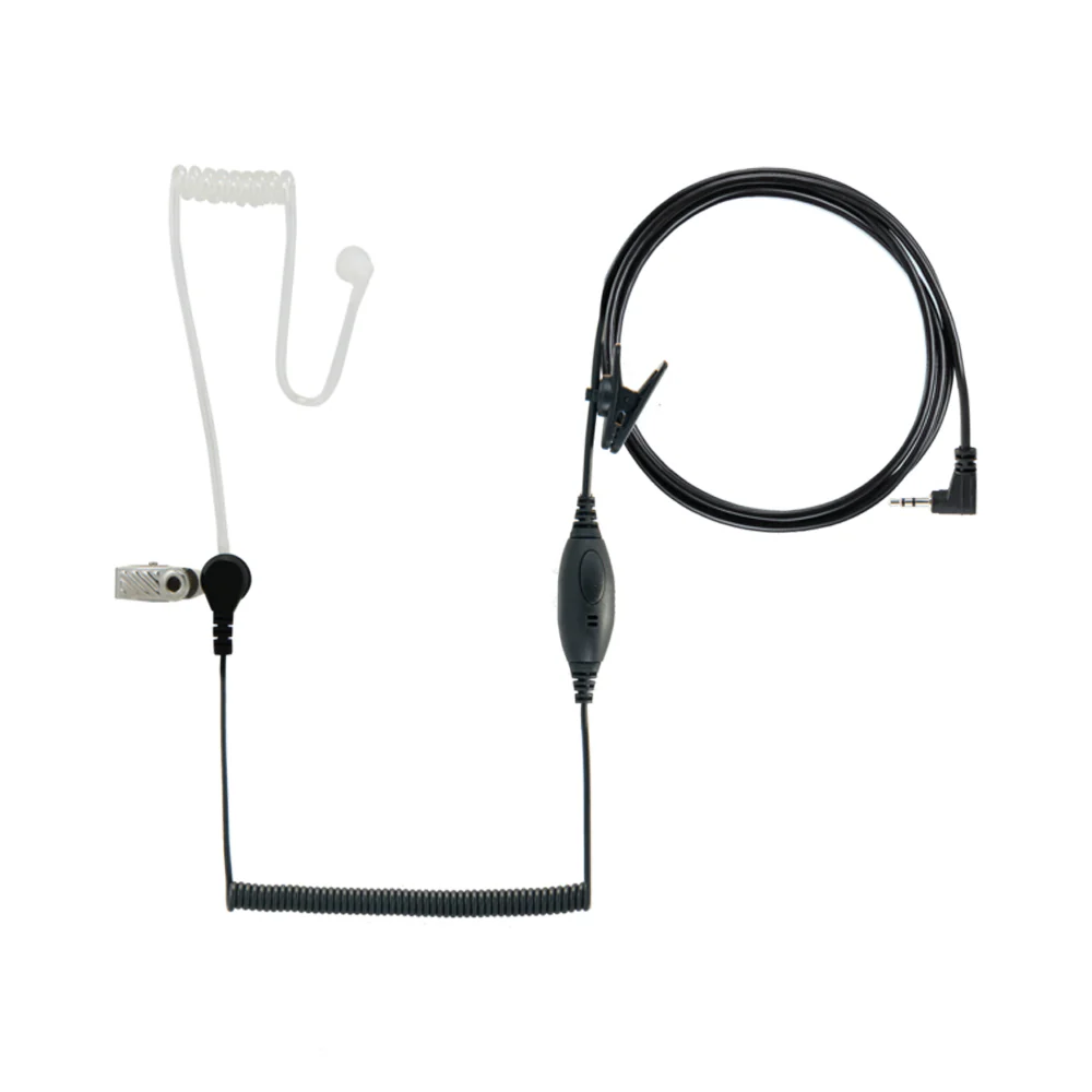 Surveillance Headset with Transparent Acoustic Tube - Image 5