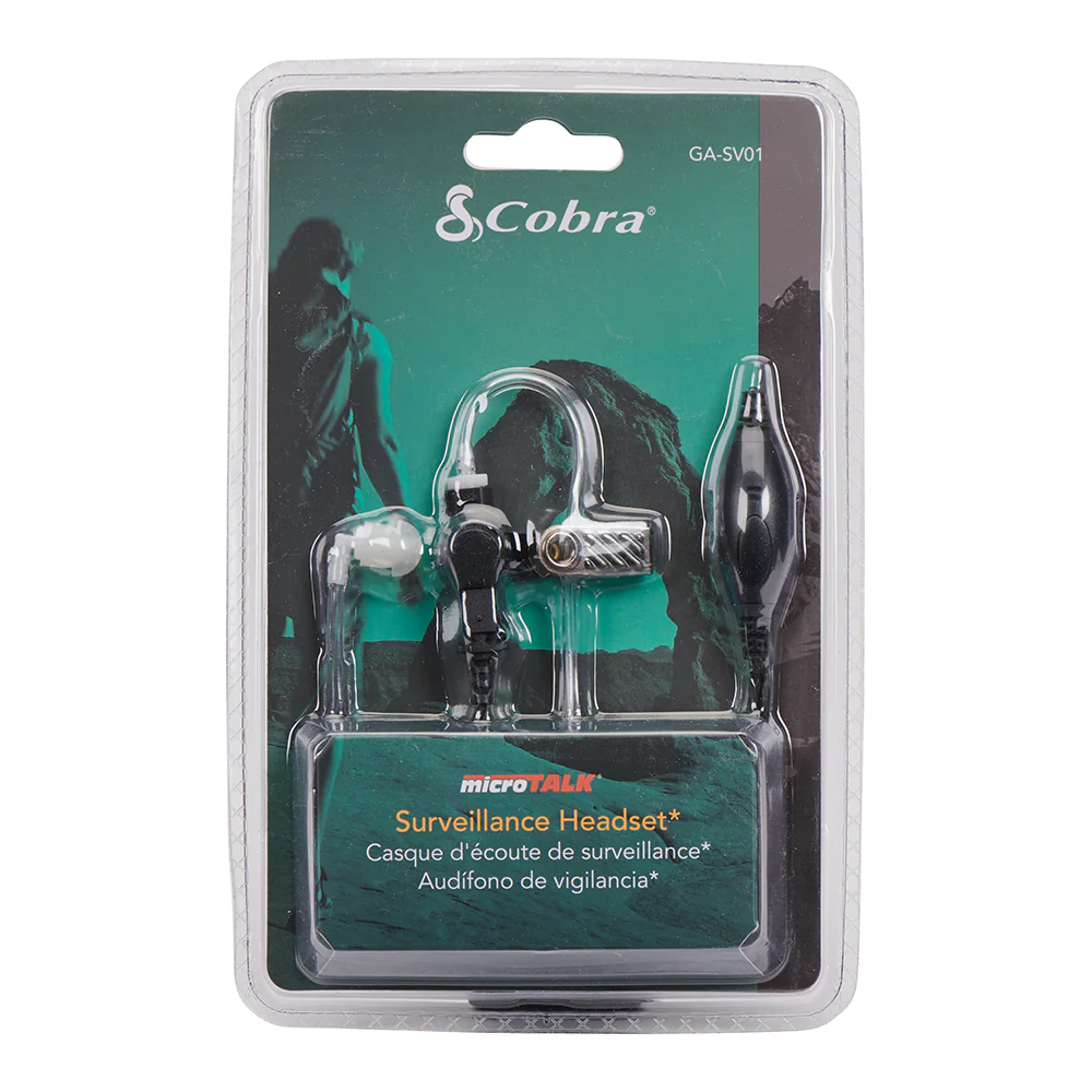Surveillance Headset with Transparent Acoustic Tube - Image 8